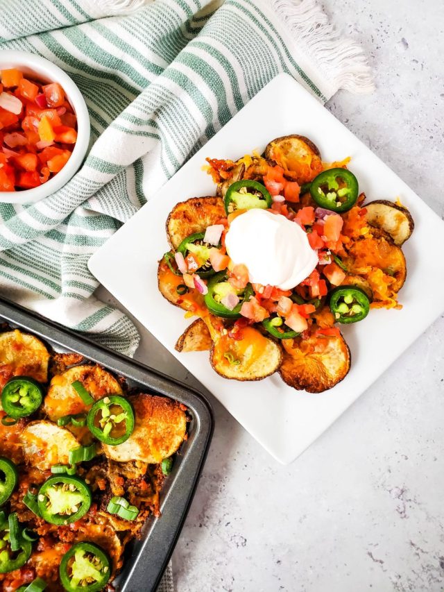 Easy Air Fryer Irish Nachos