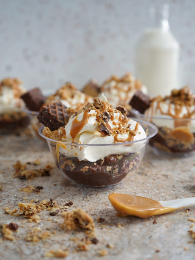 Peanut Butter Chocolate Parfaits