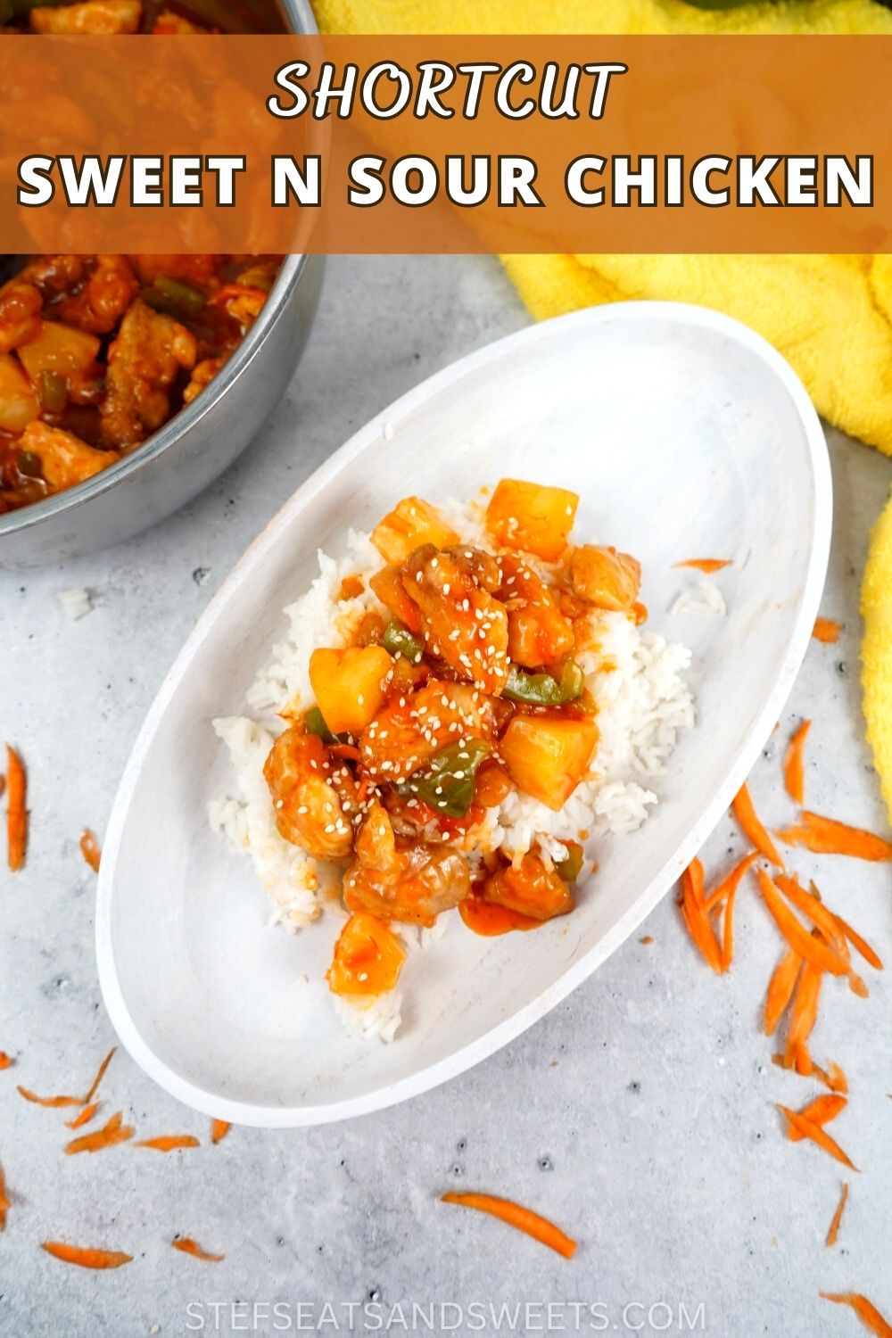 How to make shortcut sweet and sour chicken