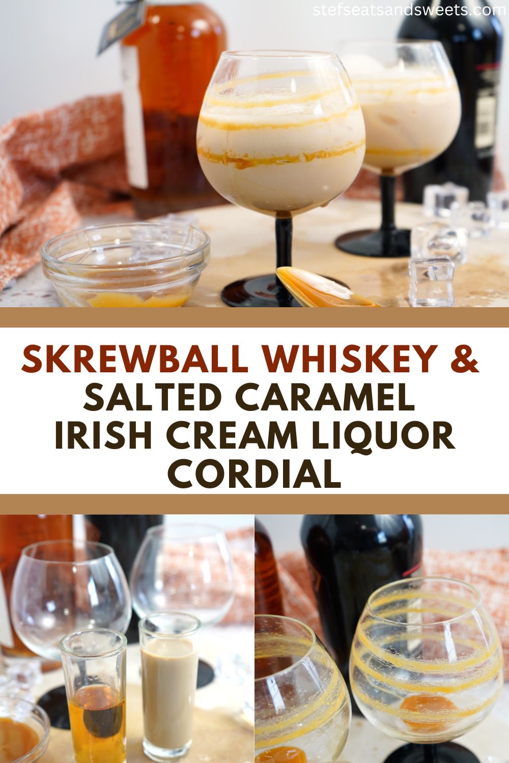 Salted caramel and whiskey cordial