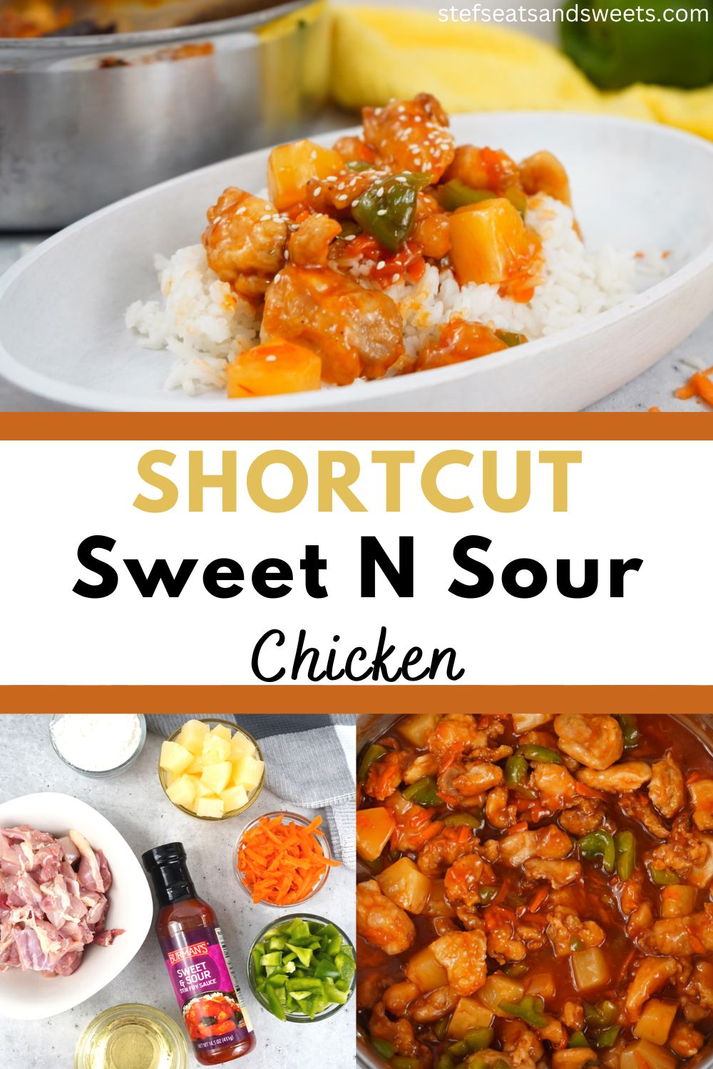 Shortcut Chicken with Sweet N Sour Sauce