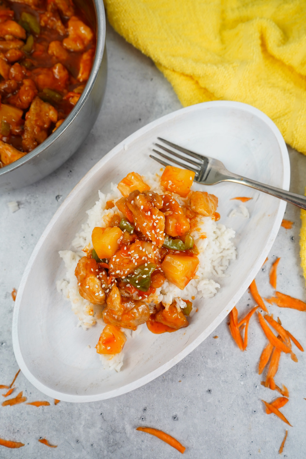 Simple sweet and sour chicken