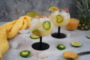 Spicy Smoked Pineapple Margarita