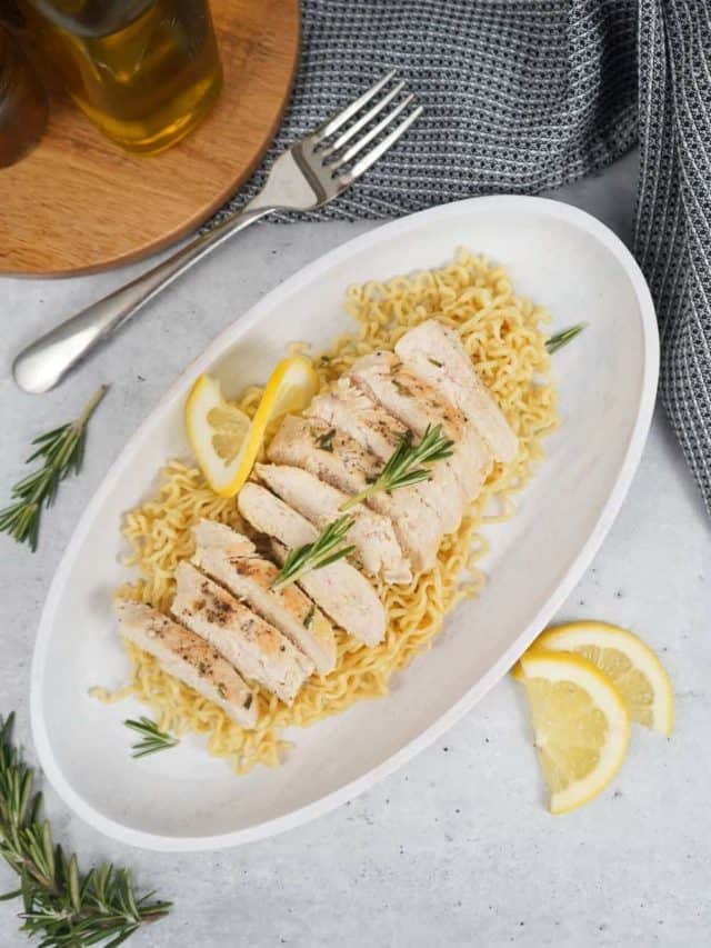 Ramen Noodles with chicken