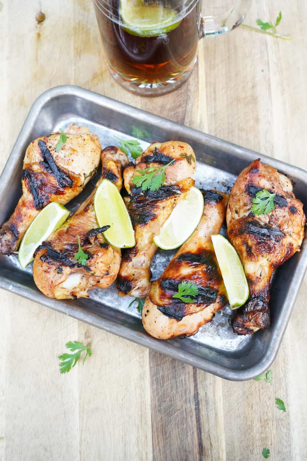 Grilled Drumstick with Tequila Lime Marinade