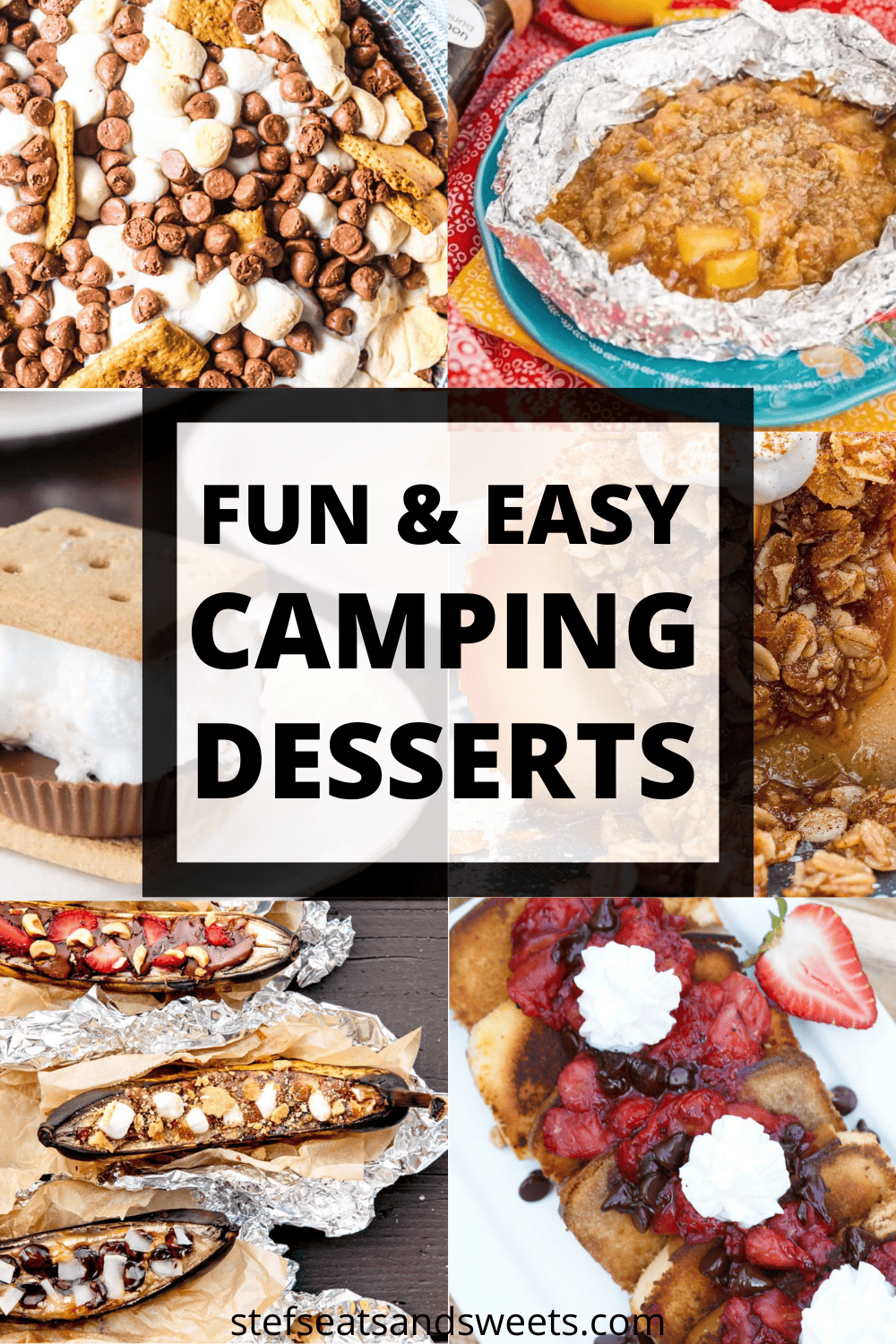 Camping Desserts that are fun and easy