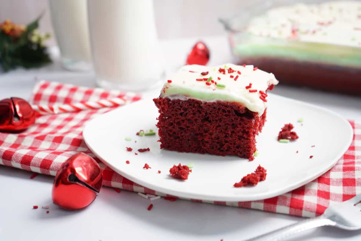 Christmas Red velvet cake feature