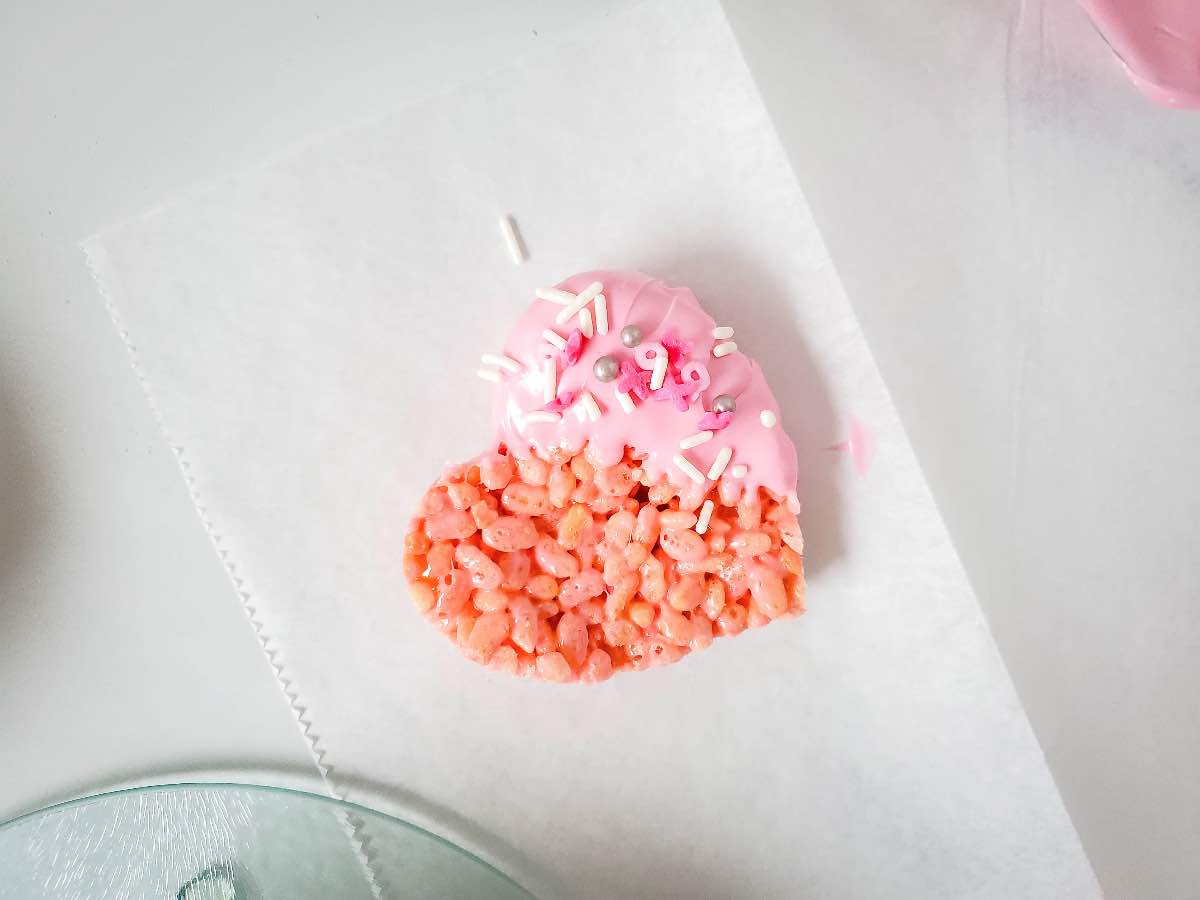Candy Dipped Rice Krispies.