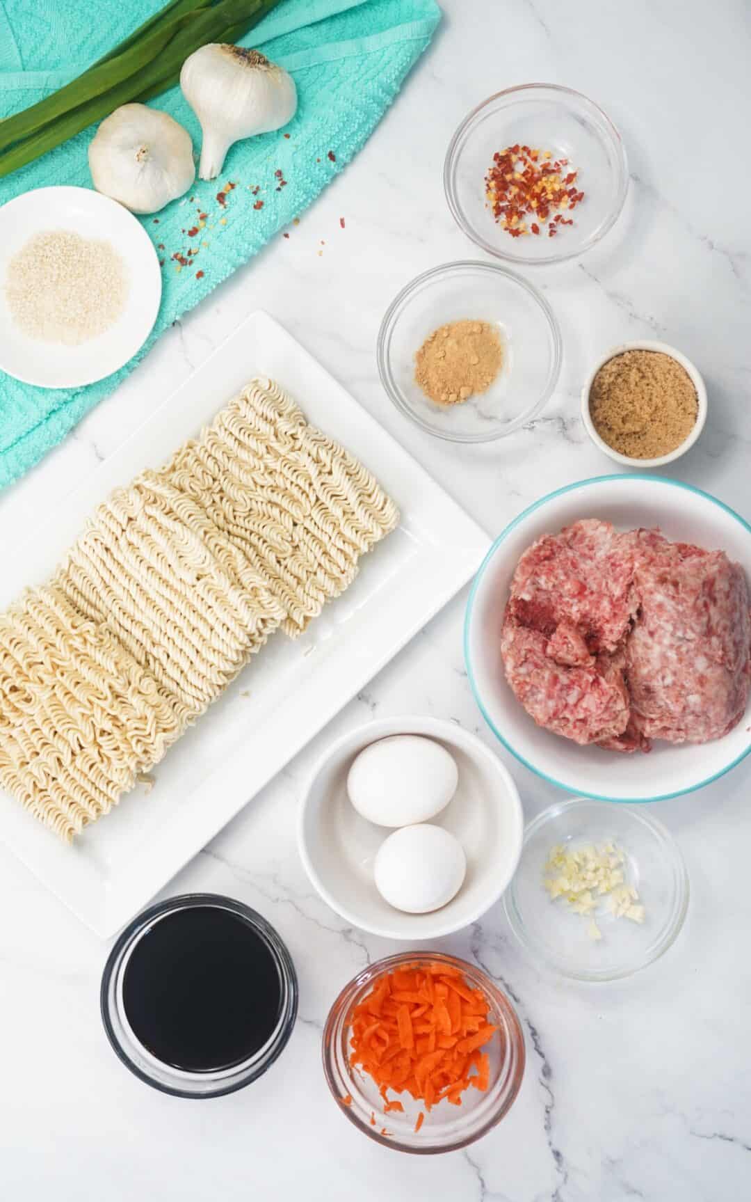 Super Easy Ground Pork Ramen - Stef's Eats and Sweets