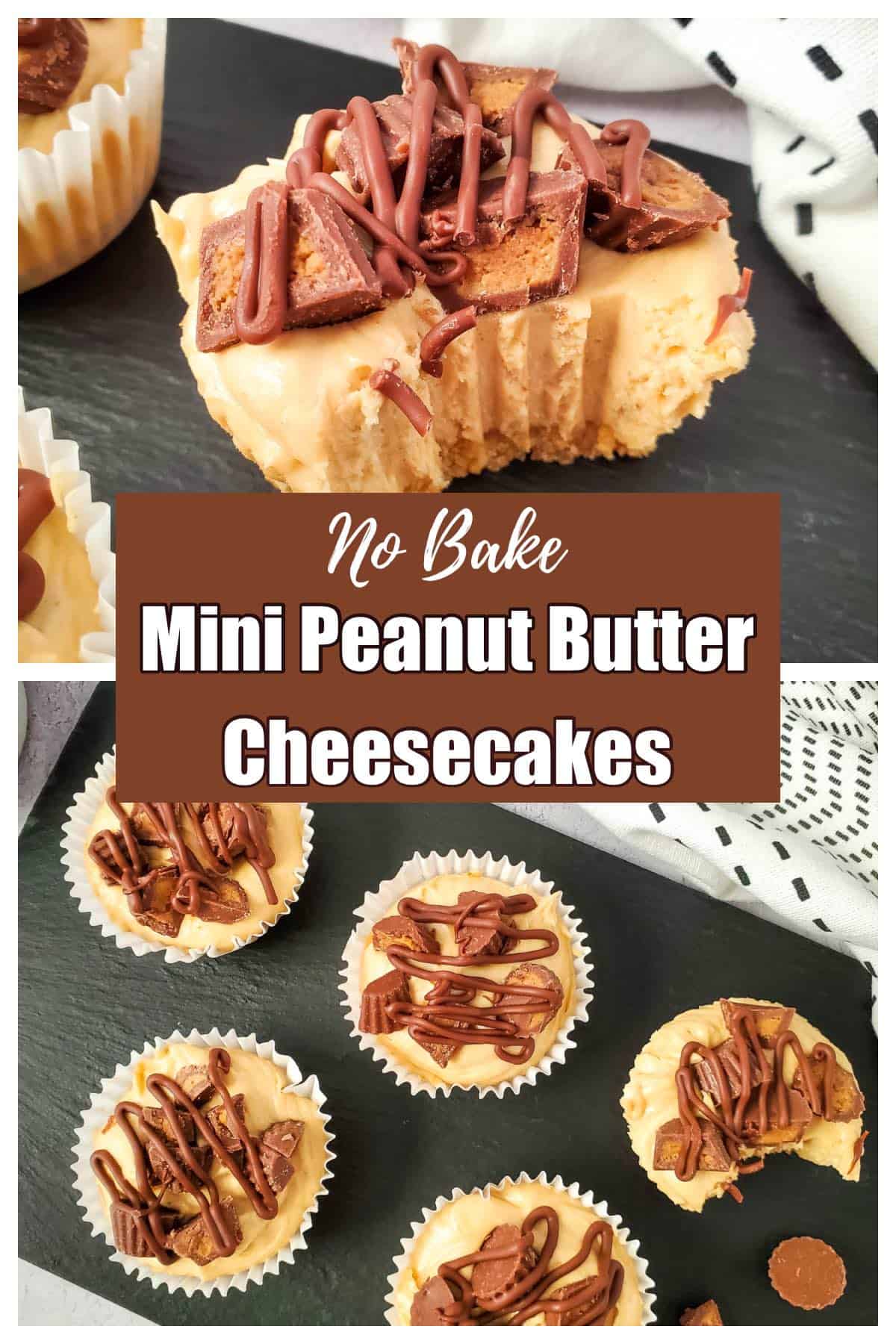 Peanut Butter Cheesecakes Pin