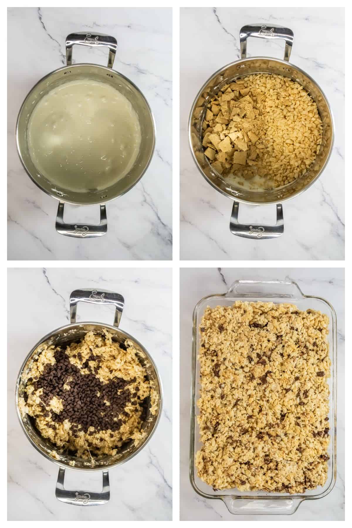 How to make s'mores Rice Krispies