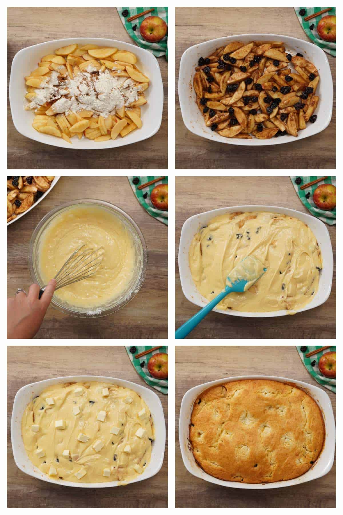 Easy Apple Cobbler Step by step