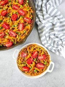 Skillet Taco Spaghetti Feature