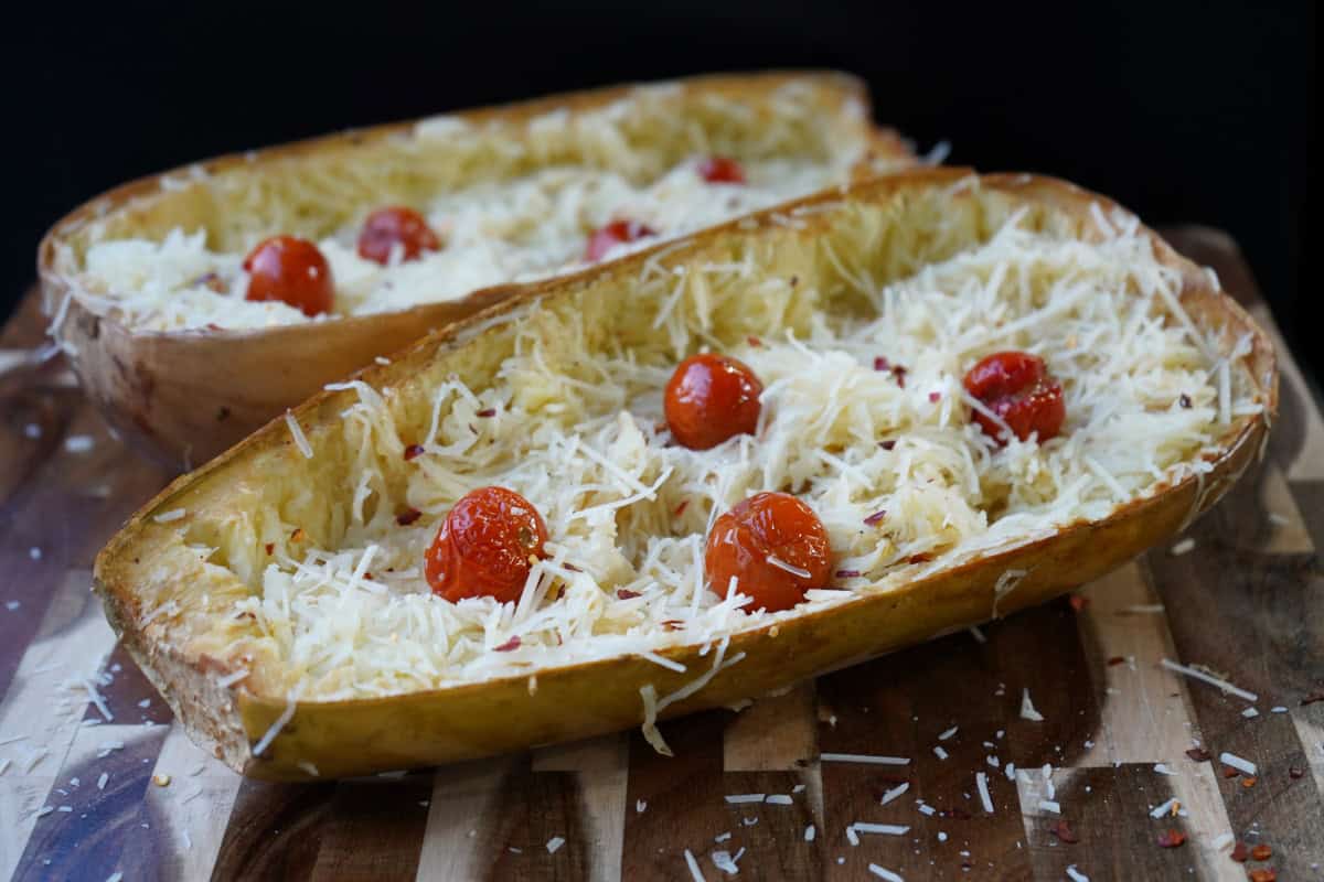 Smoked Spaghetti Squash