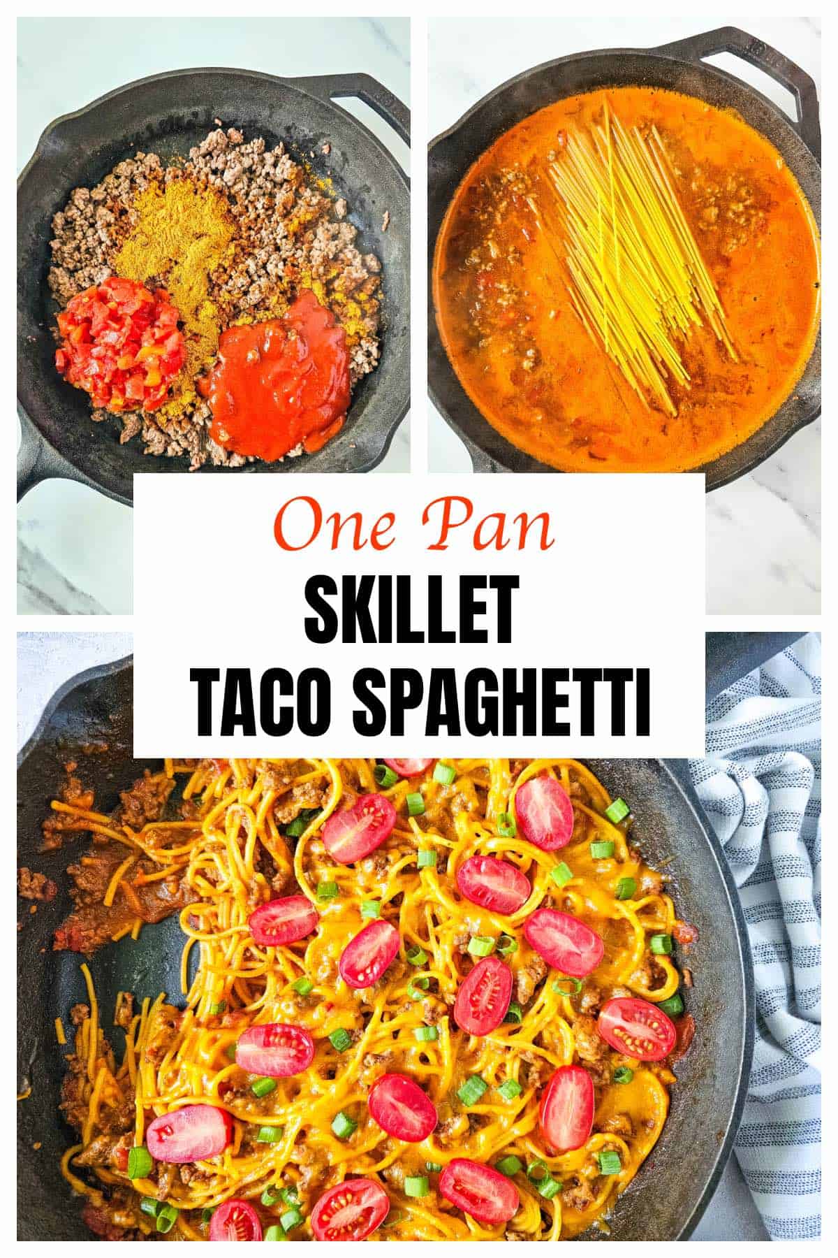 taco Spaghetti Collage