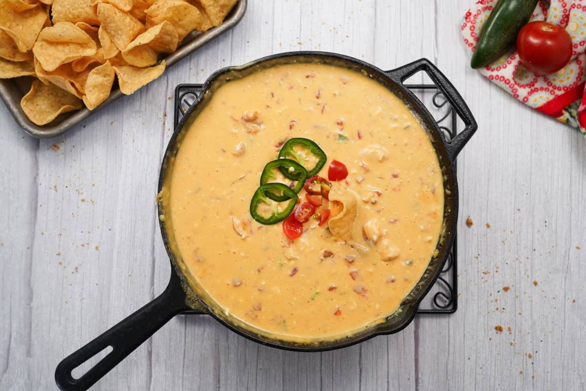 Smoked Chicken Queso Feature