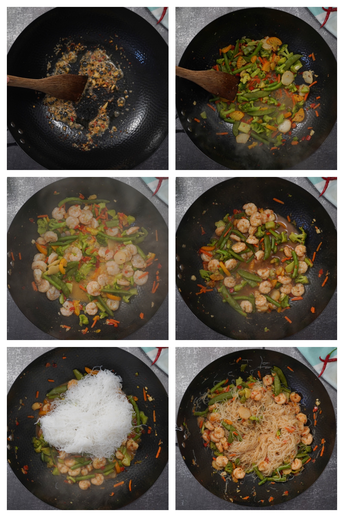 How to make shrimp stir fry