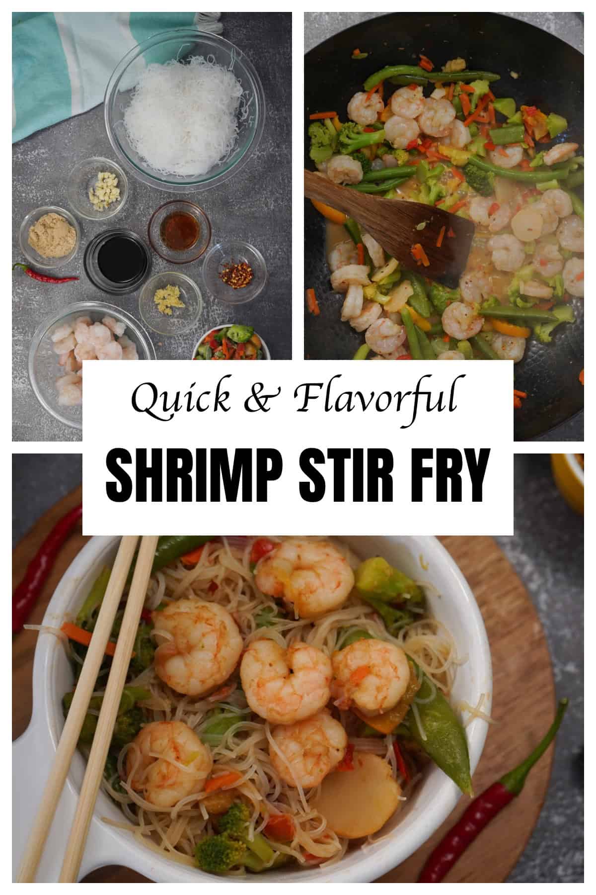 Pinterage image for stir fry with text 