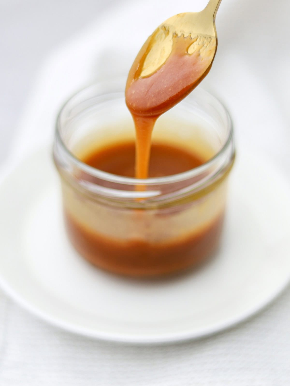 melted caramel