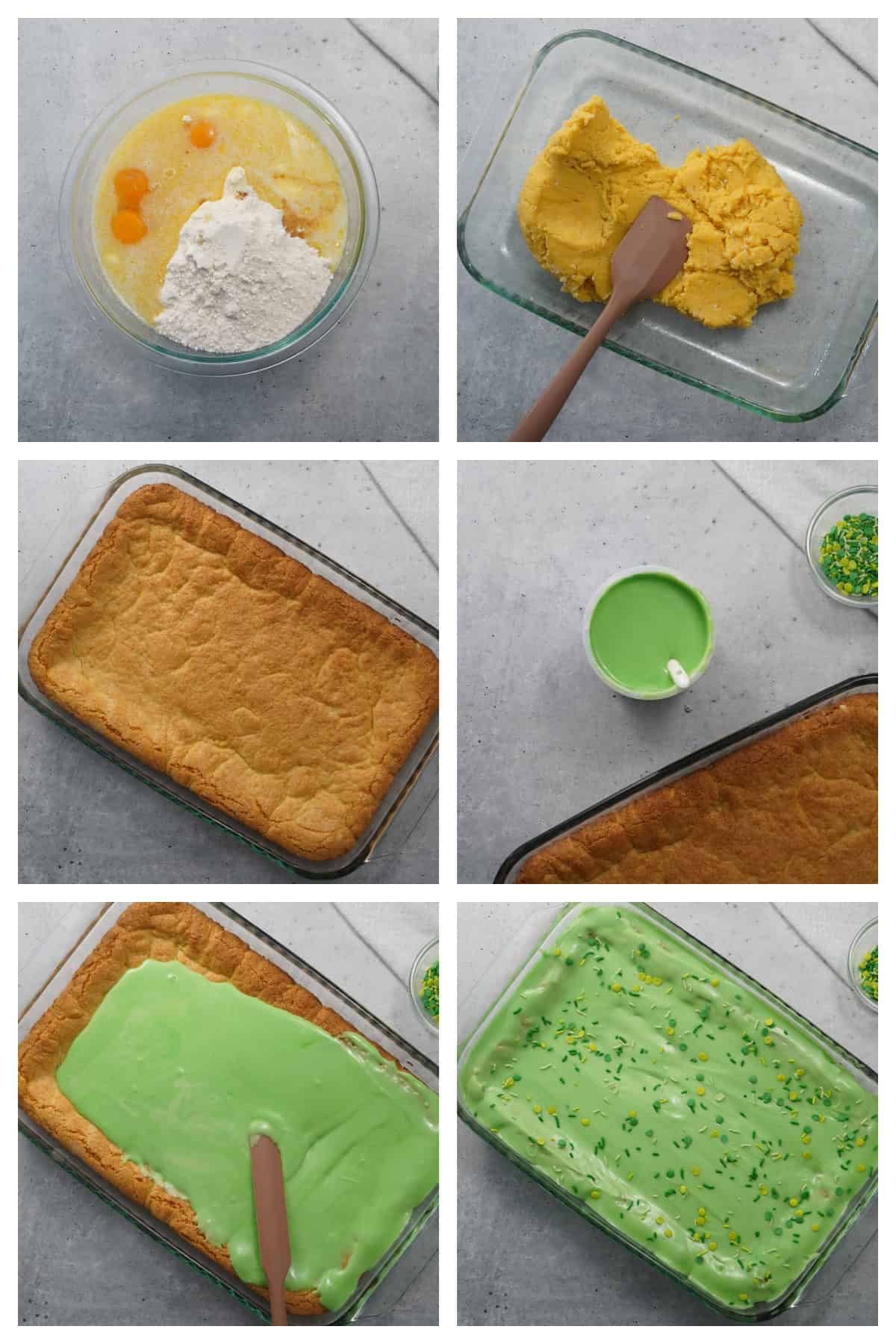 how to make irish sugar cookie bars