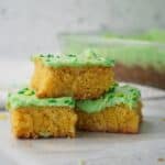 st Patricks day cookie bars