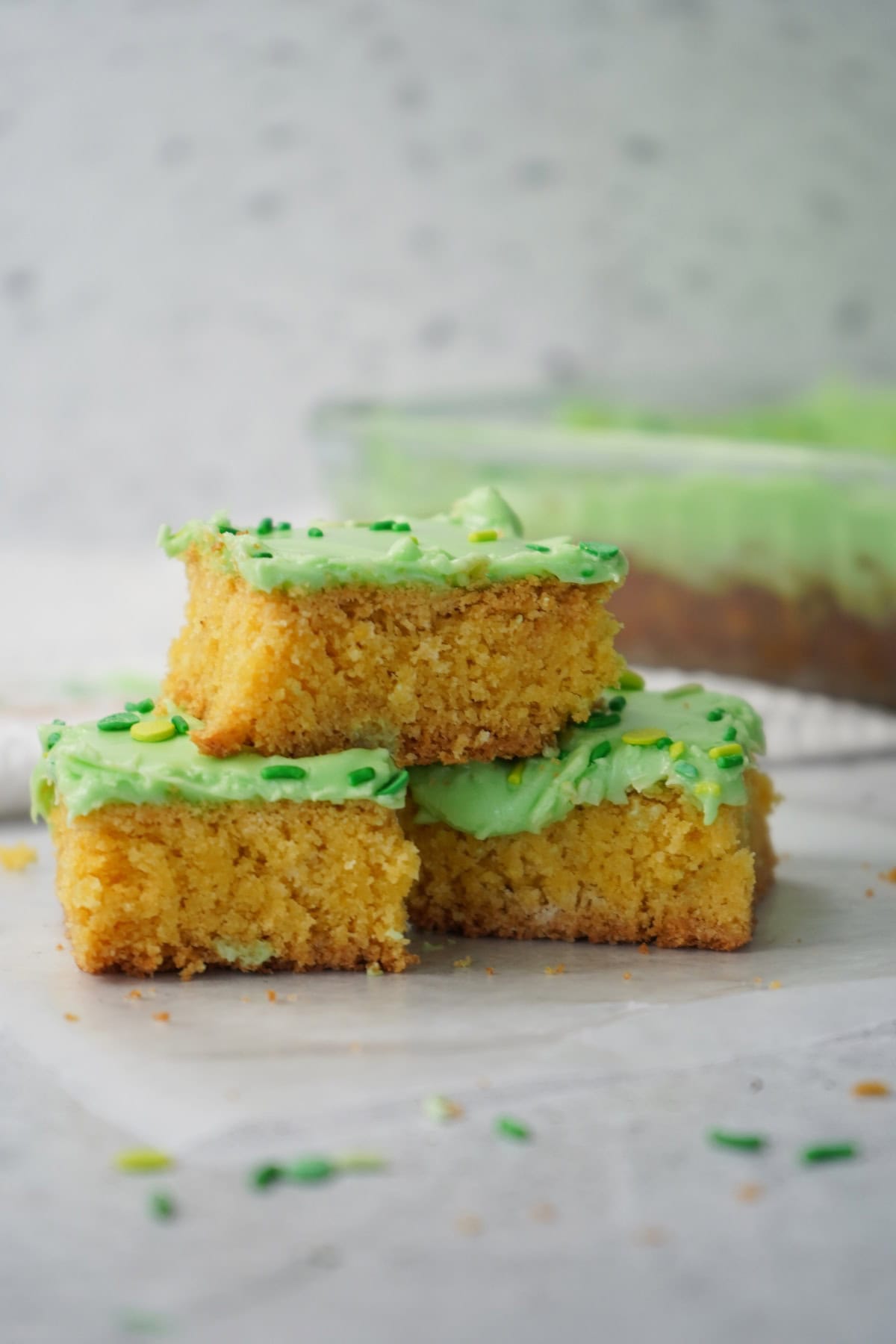 st Patricks day cookie bars