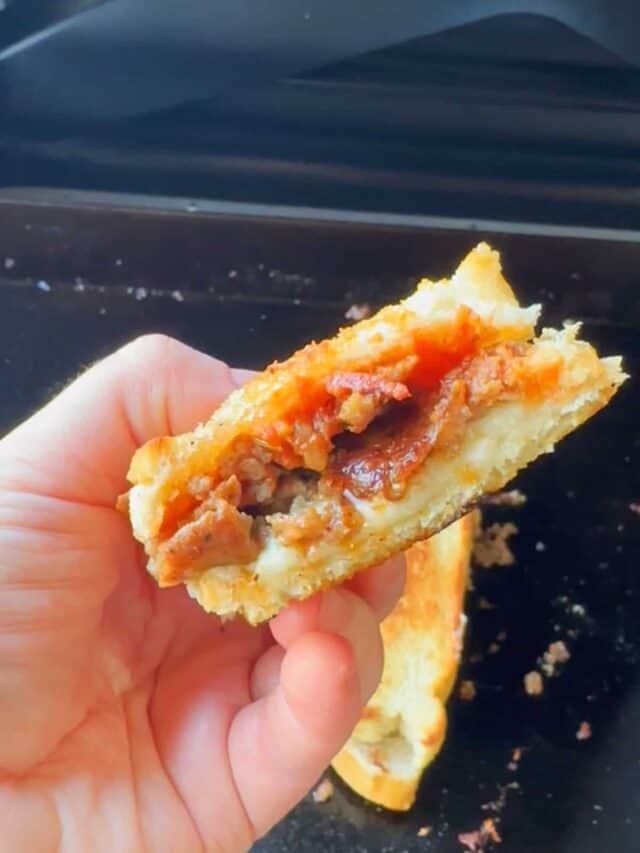 Blackstone Pizza Sandwiches