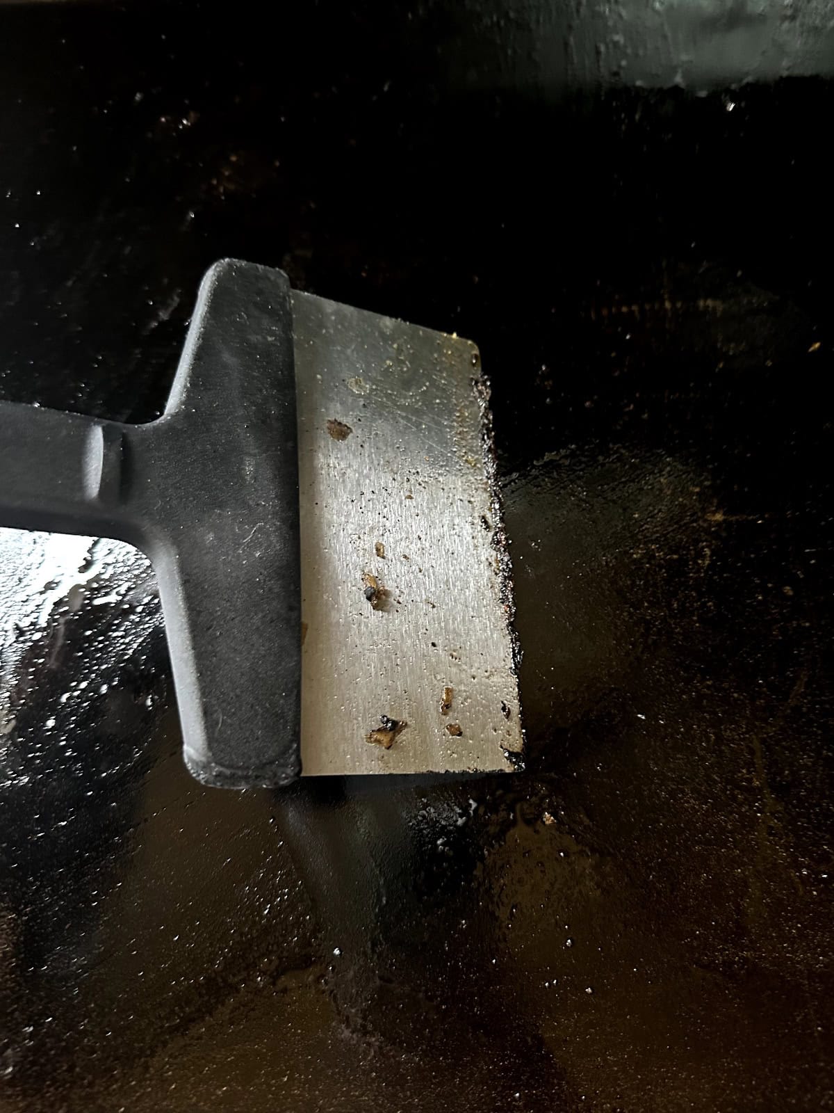 scraping flat top