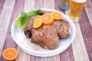 Smoked Chicken with Oberon