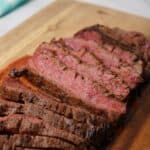 MARINATED FLANK STEAK SLIICED