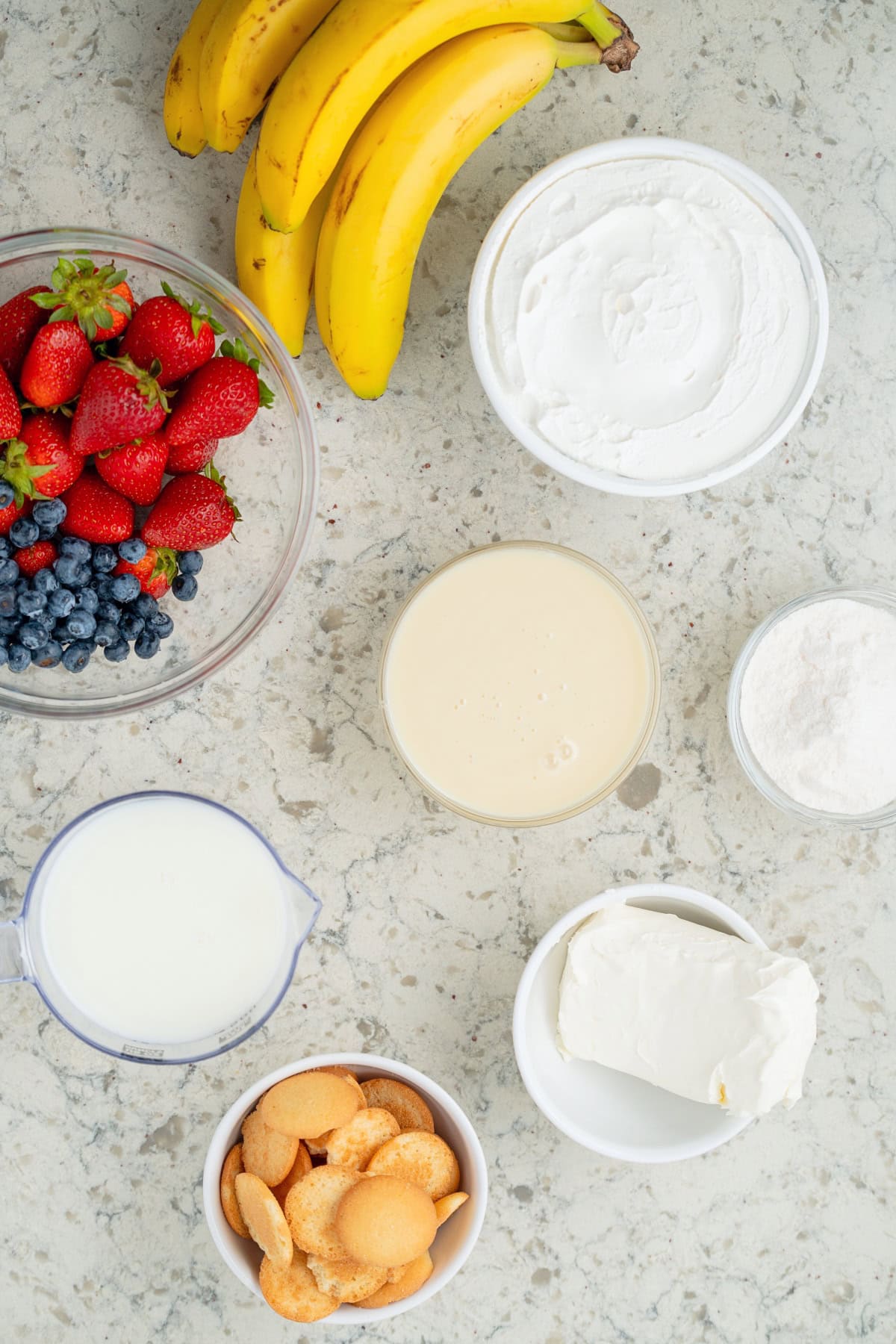 Banana Pudding Ingredients
