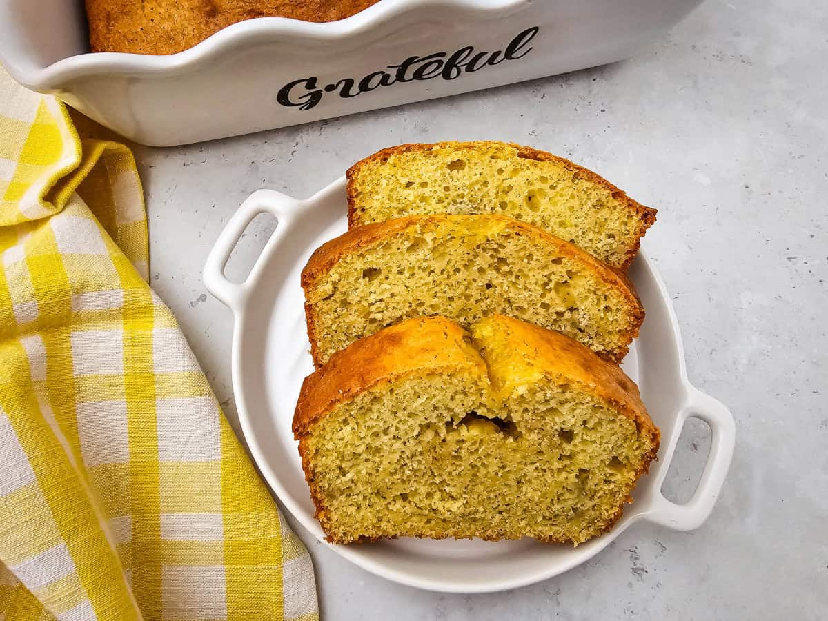 yellow cake mix banana bread