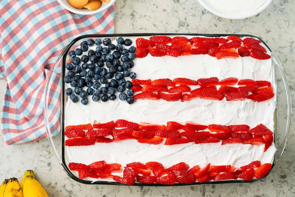 Summer Berry Banana Pudding Feature