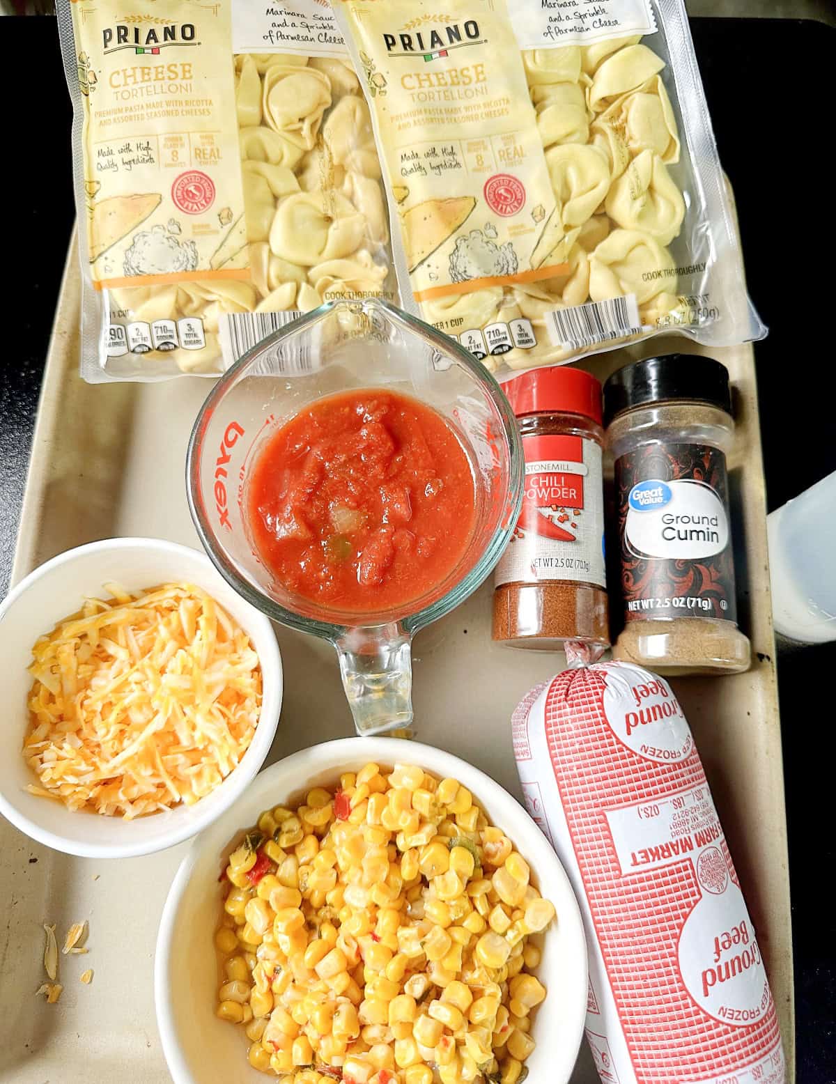 taco tortellini ingredients
