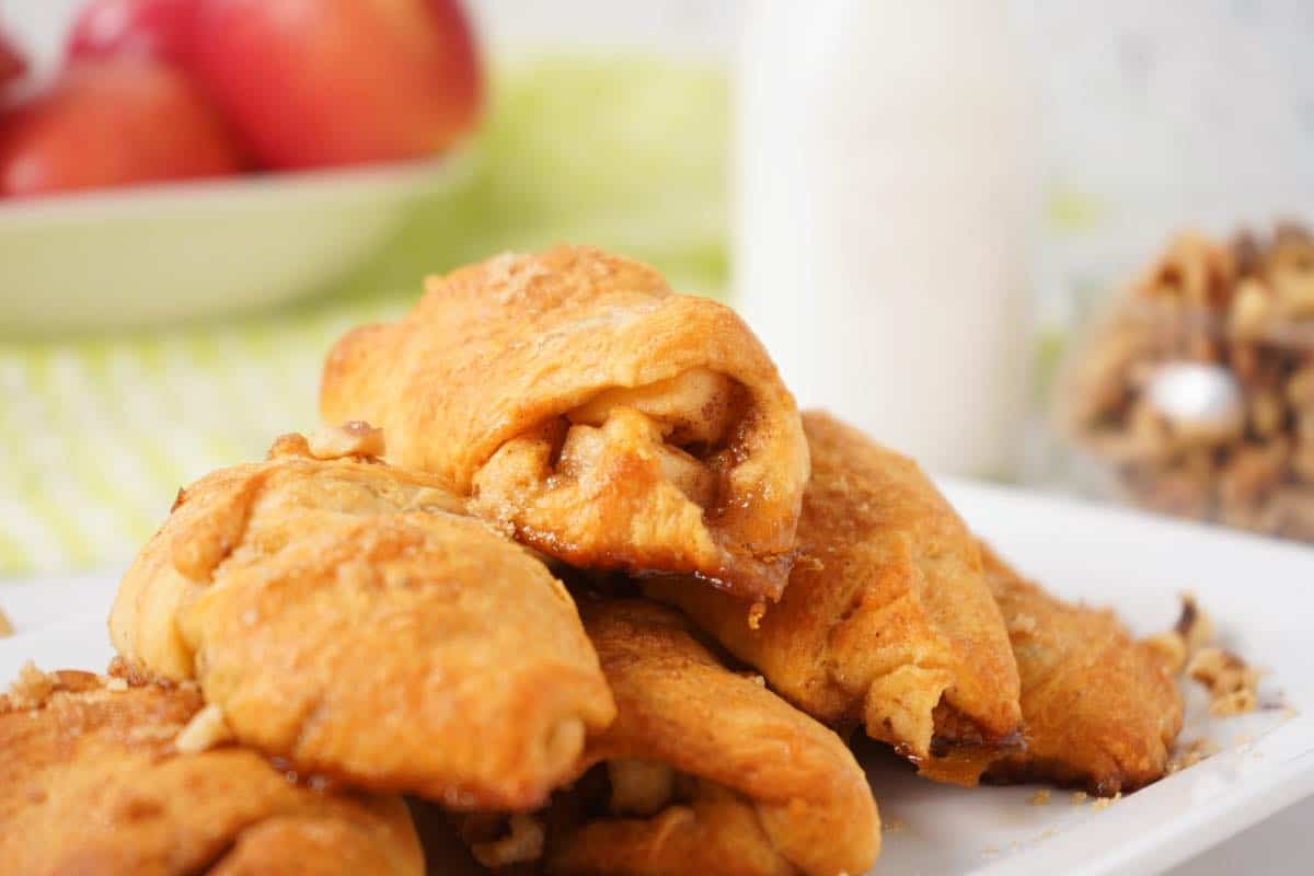 APPLE CRESCENT ROLLS -stacked