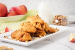 APPLE walnut crescent rolls feature