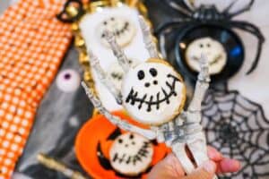 JACK Skellington cookies features