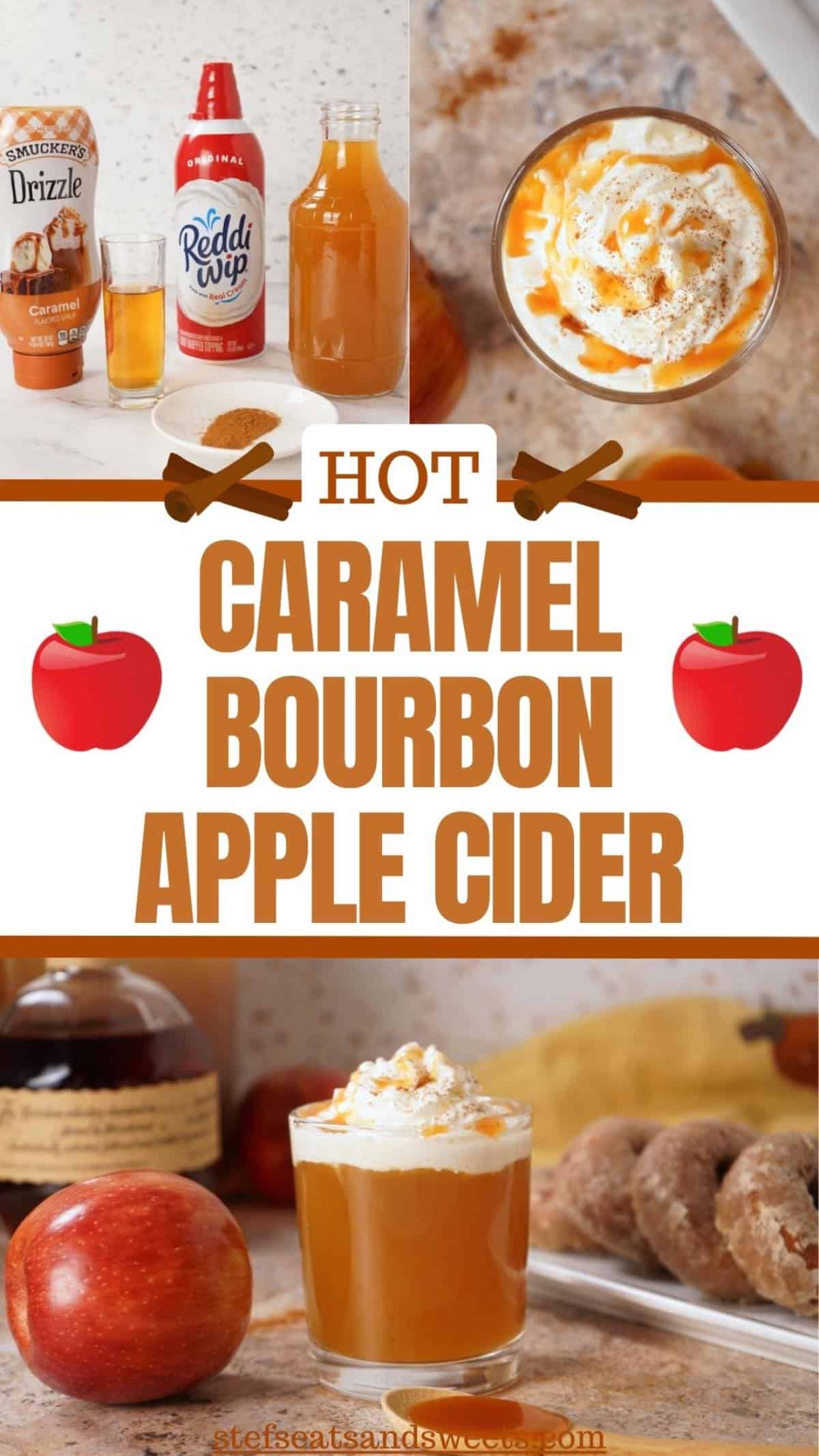 bourbon apple cider pin