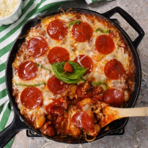 Easy Cheesy Pizza Gnocchi - Stef's Eats and Sweets