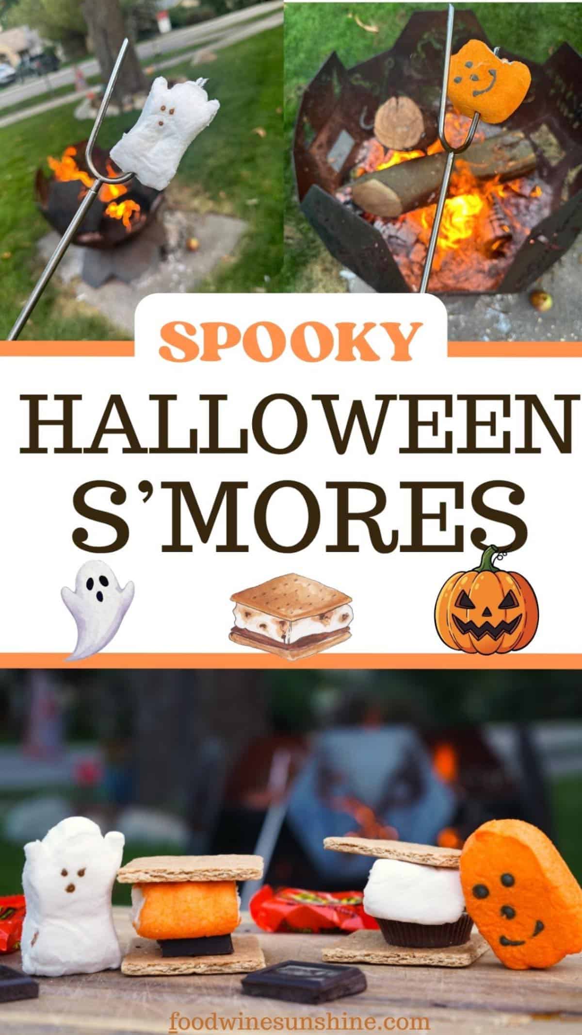 halloween smores pin