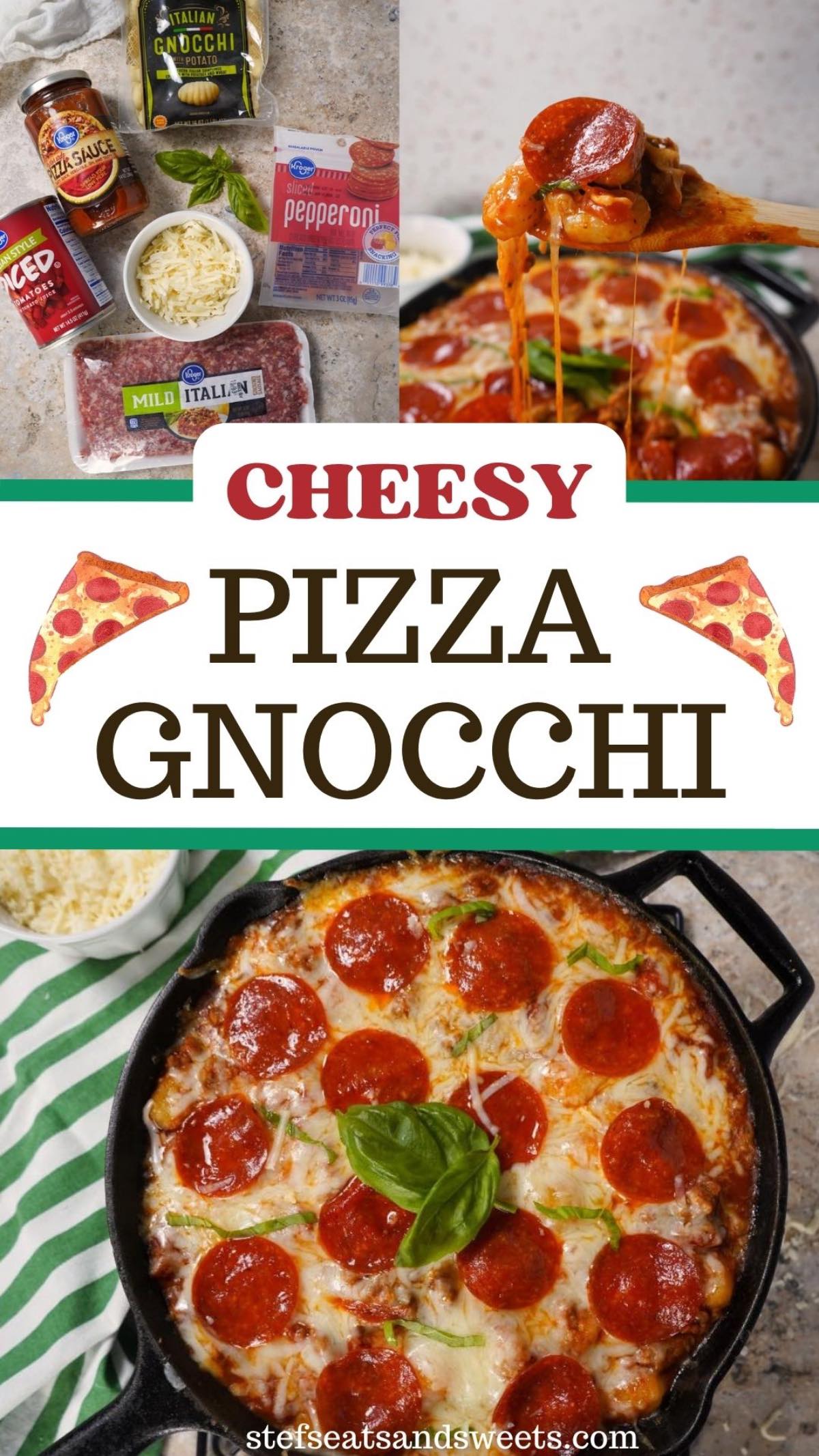 pizza gnocchi pin sized