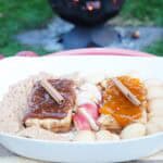 smoked dessert cream cheese vertical