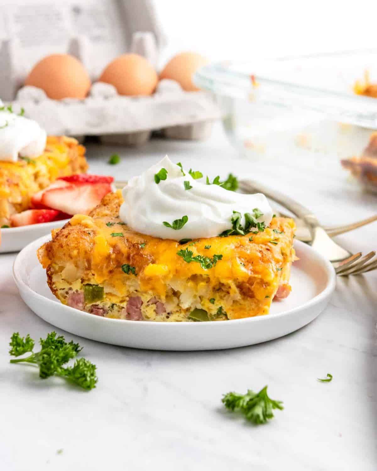 Breakfast Casserole with Tater Tots