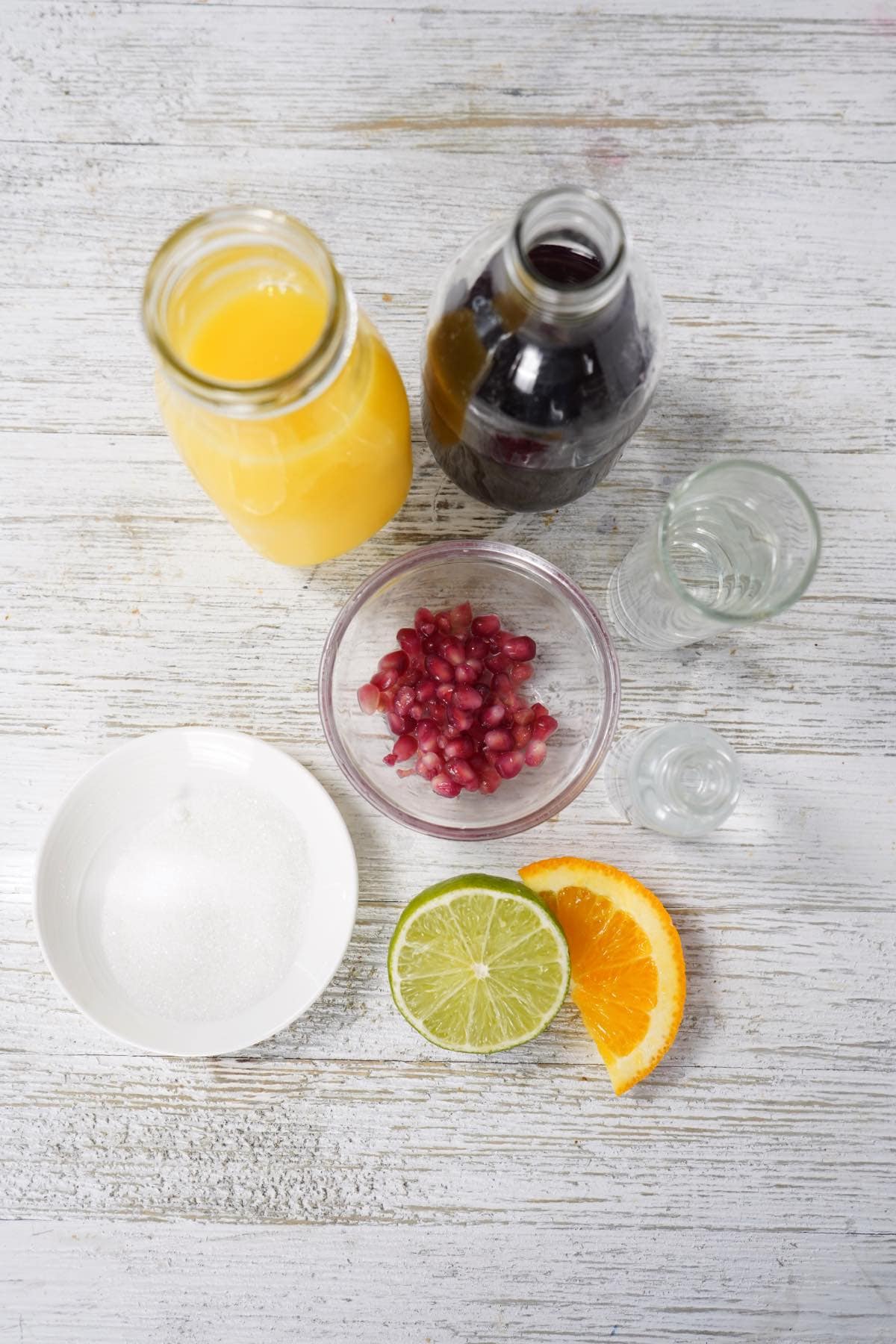 Christmas Margaritas Ingredients