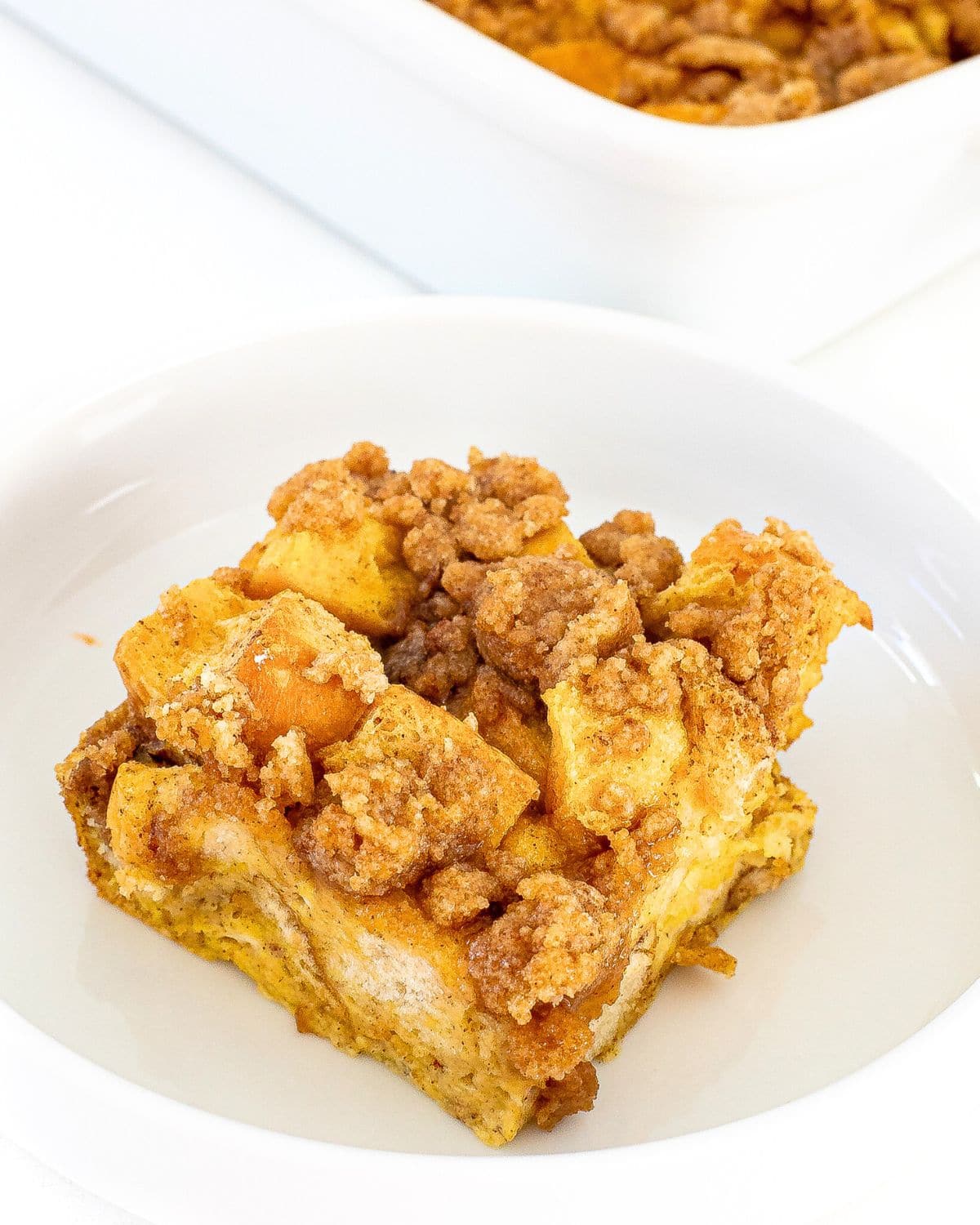 Eggnog French Toast Casserole