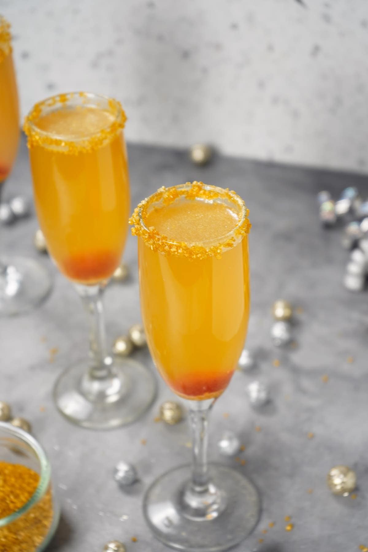 Golden Champagne vertical