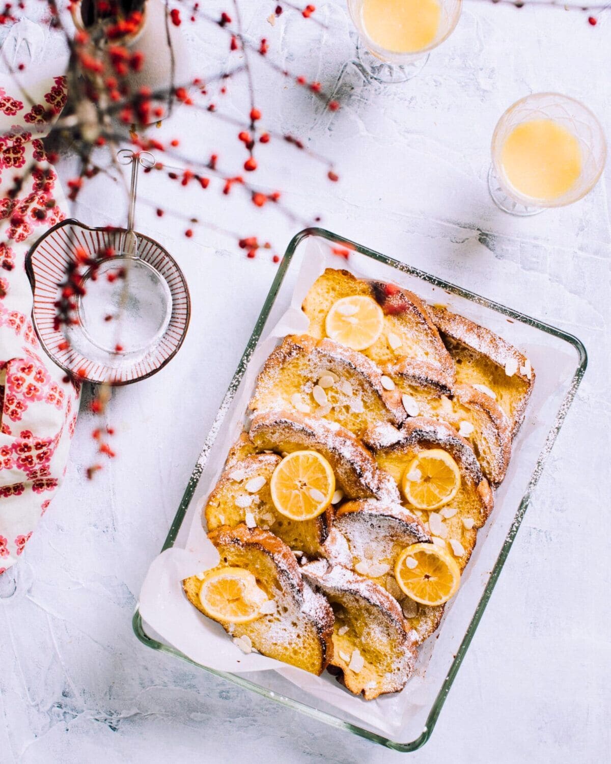 Orange Baked French Toast