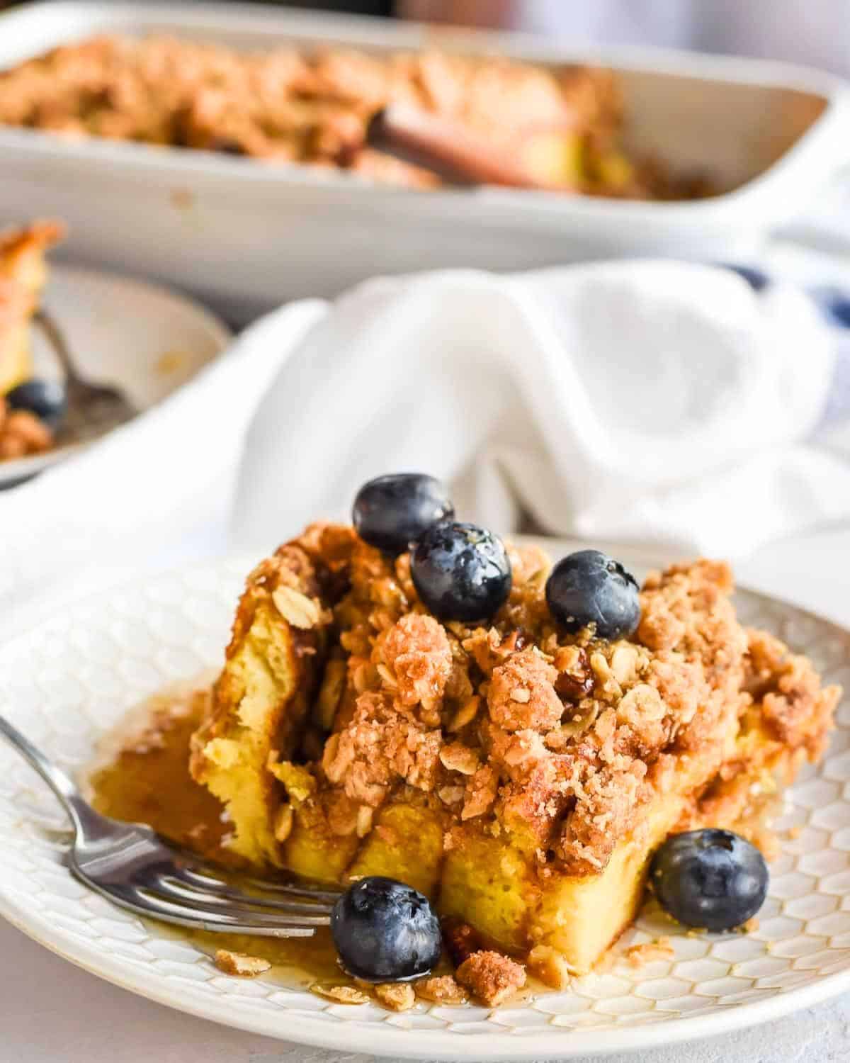 Overnight Pancake Casserole