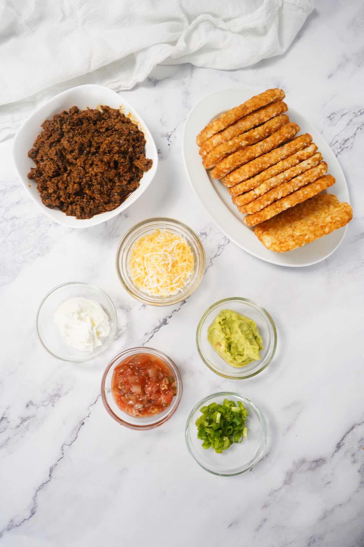 Taco Hash Browns ingredients needed