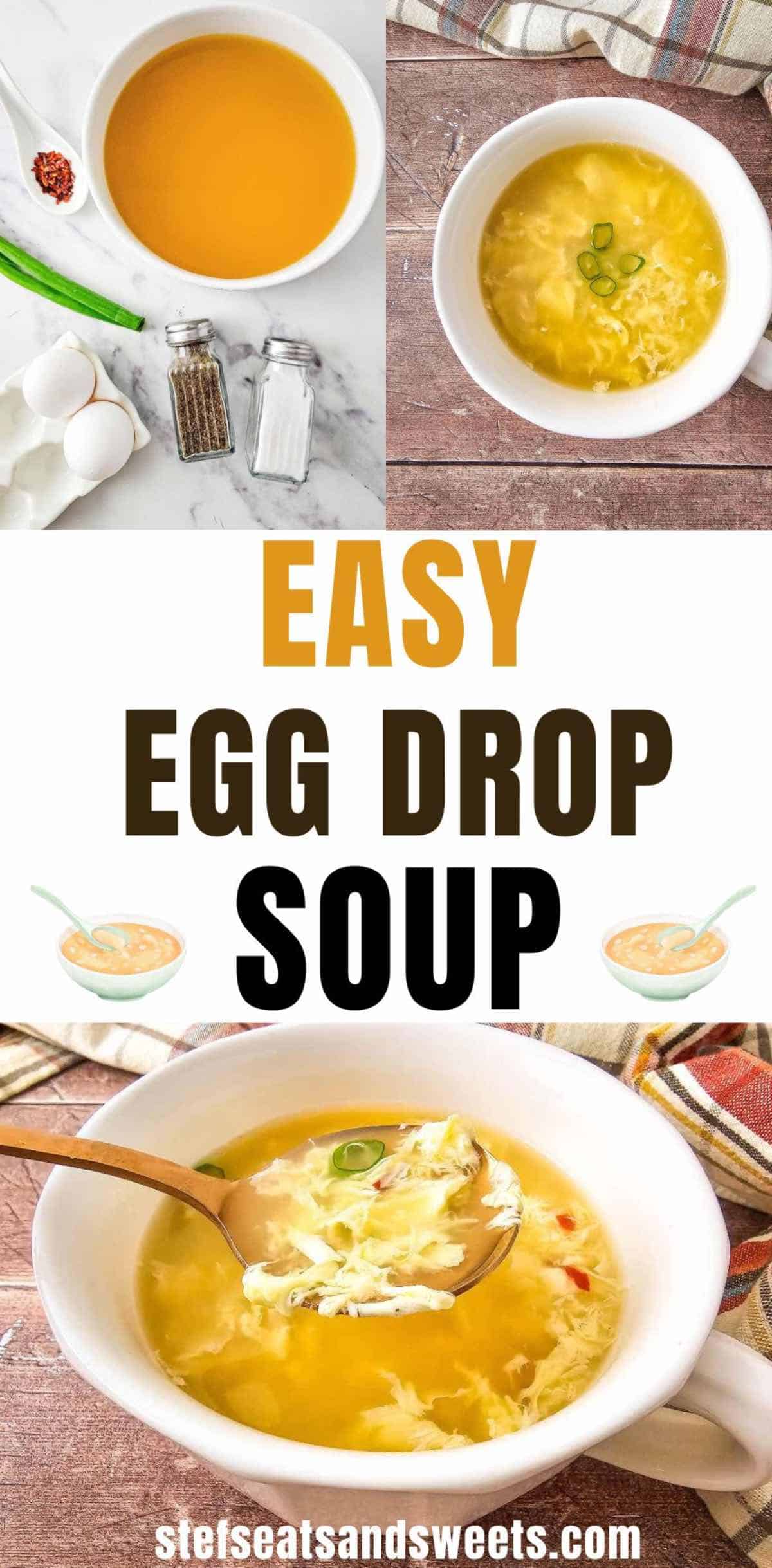 easy egg drop soup pin